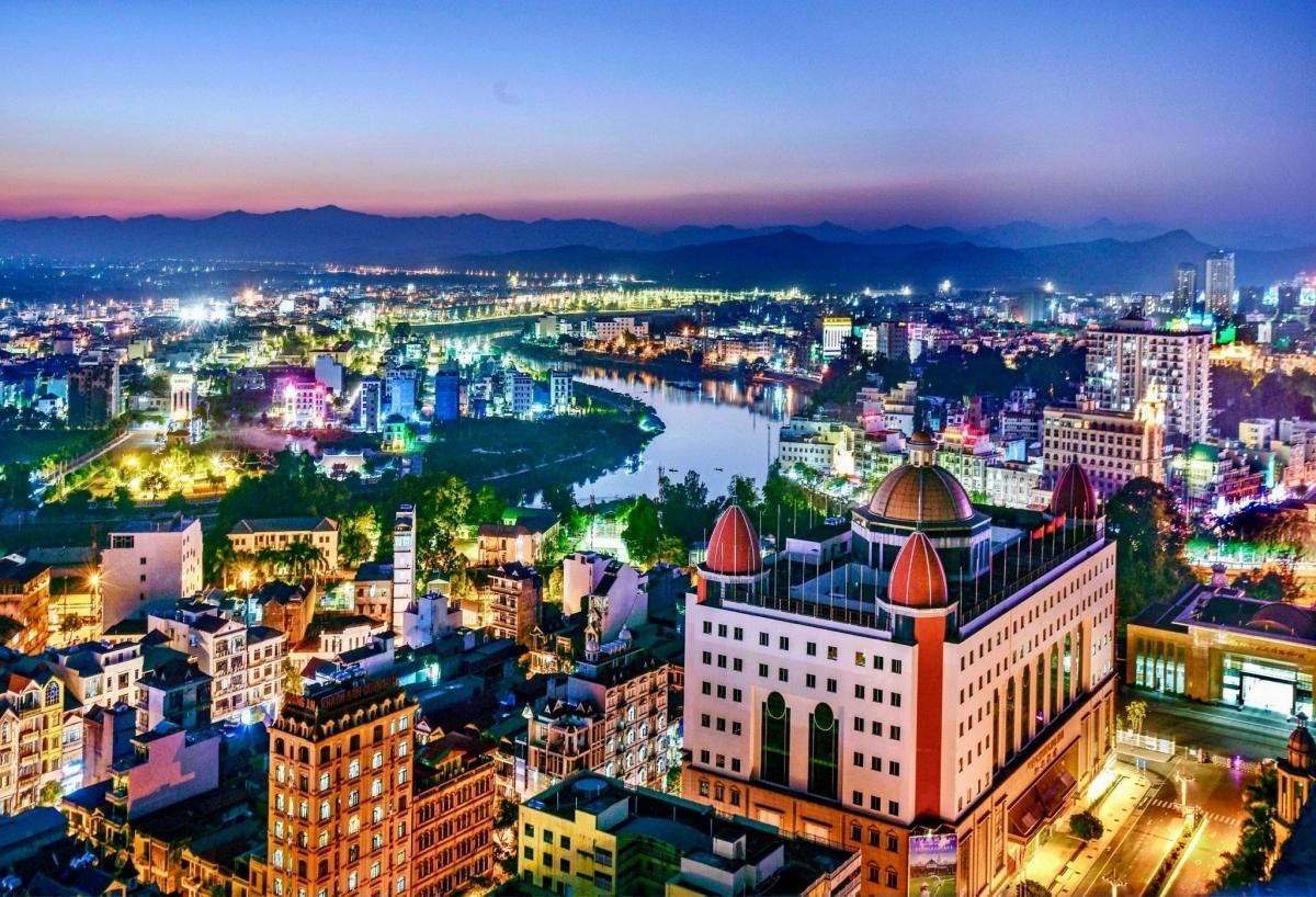 Vị trí thành phố Móng Cái