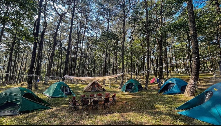 Camping near Hanoi