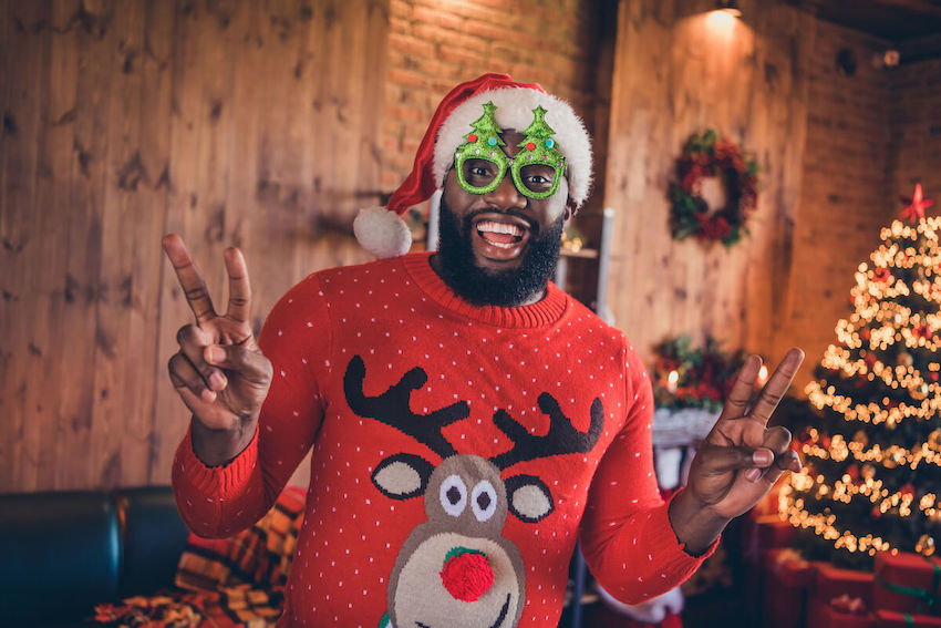 company holiday party ideas If you are seeking fun company holiday party ideas, host an Ugly Sweater Party