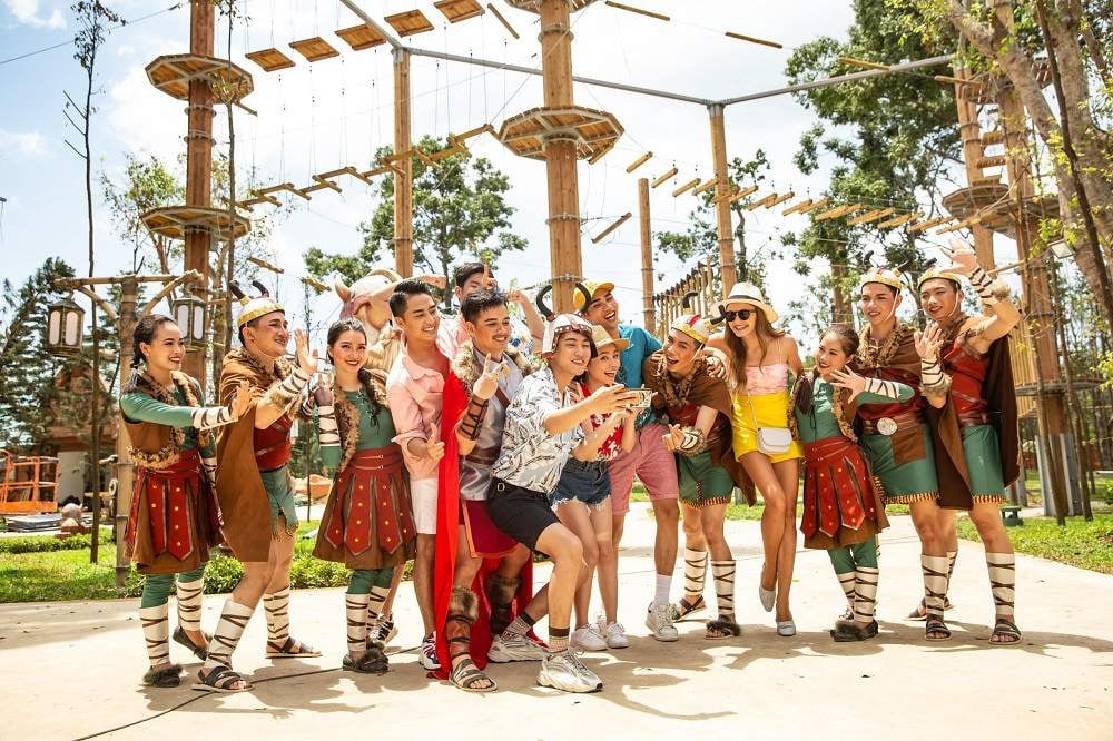 Team building in Vietnam Team building at VinWonders Phu Quoc