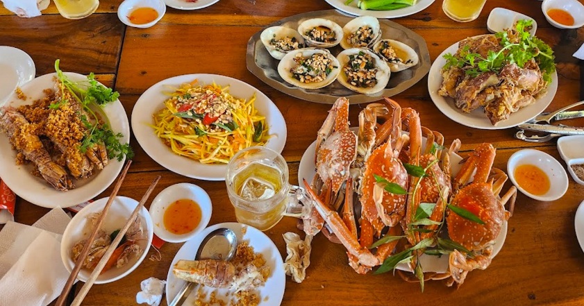 Phu Quoc or Da Nang The seafood in Phu Quoc or Da Nang is famous for its exceptional freshness
