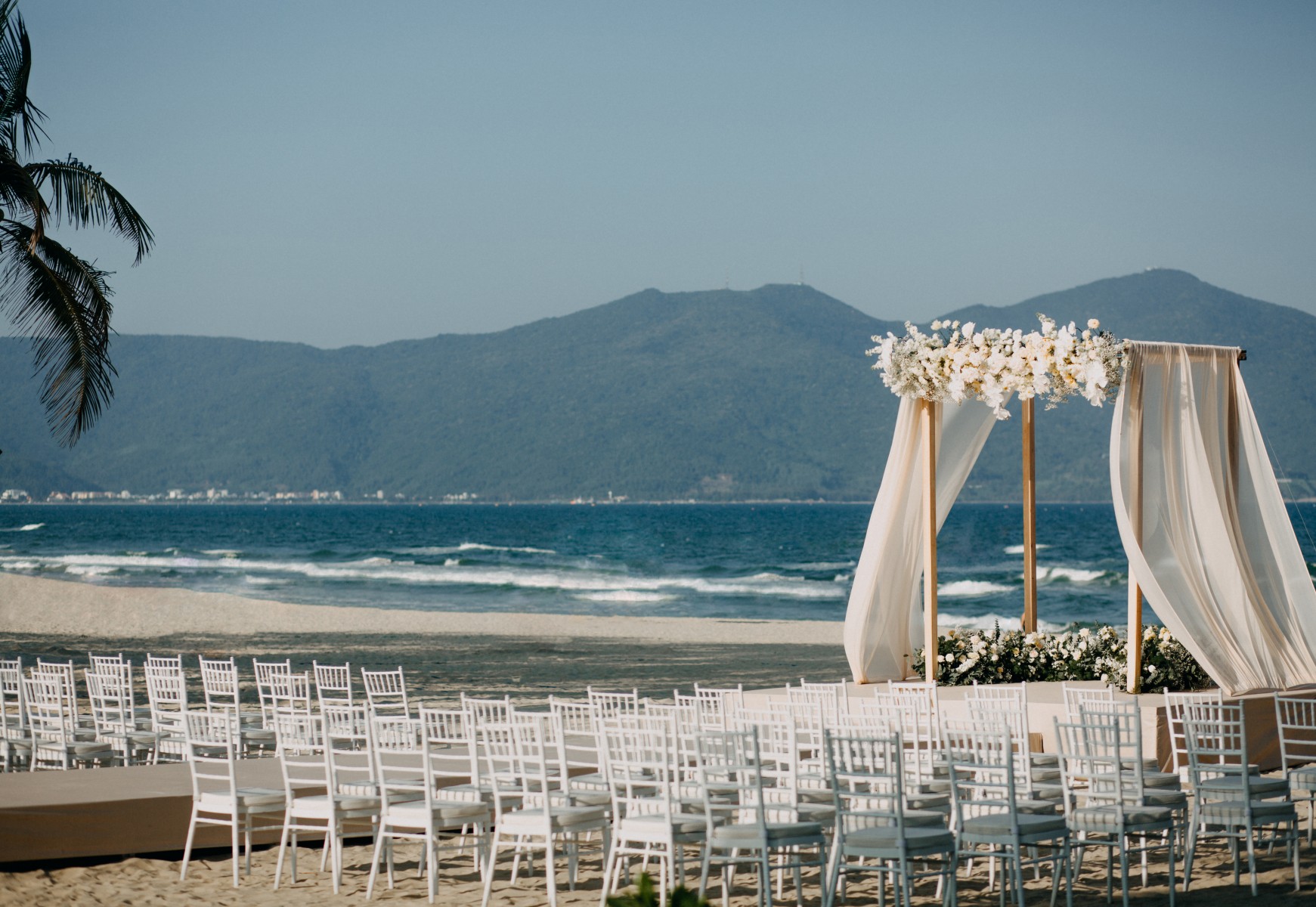 Vietnam beach wedding
