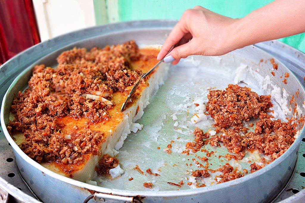 Bánh đúc lai Móng Cái