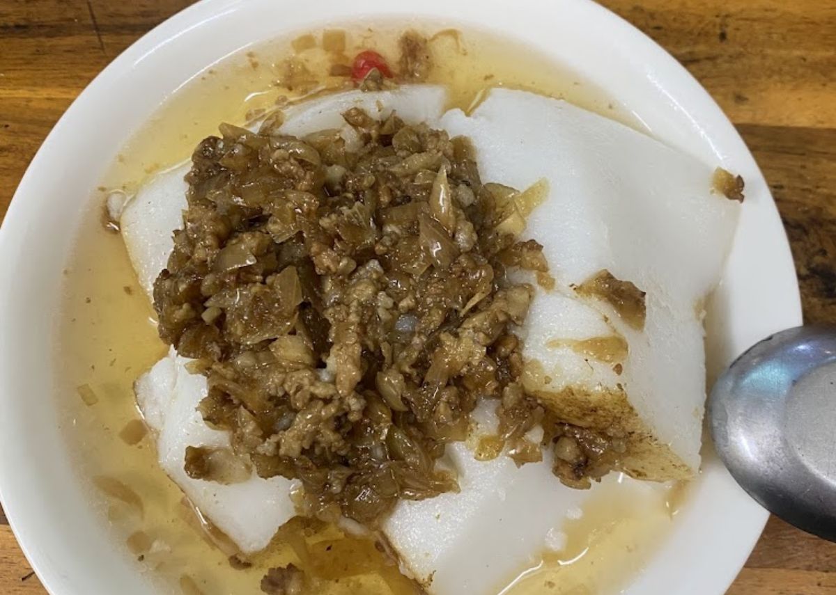 Ăn gì ở Móng Cái Bánh đúc lai Móng Cái