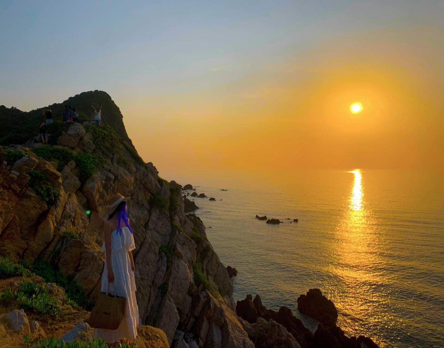 Bình minh ở Eo Gió