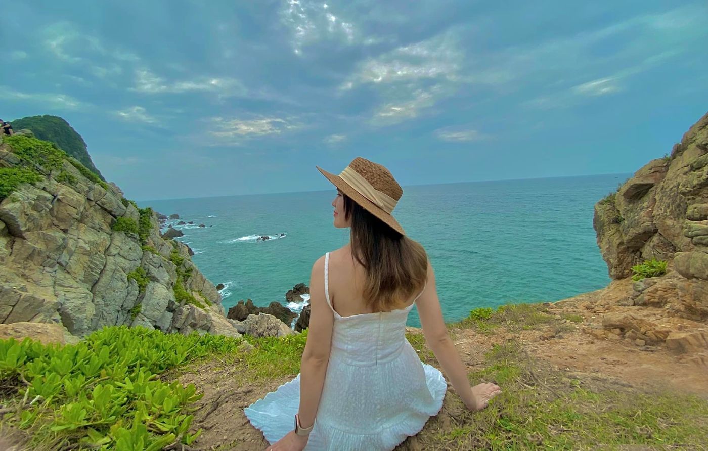 Chụp ảnh Eo Gió Quan Lạn