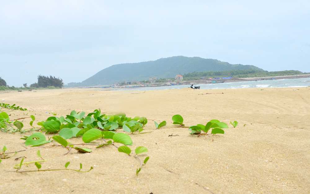 pristine beaches on Vinh Thuc Island