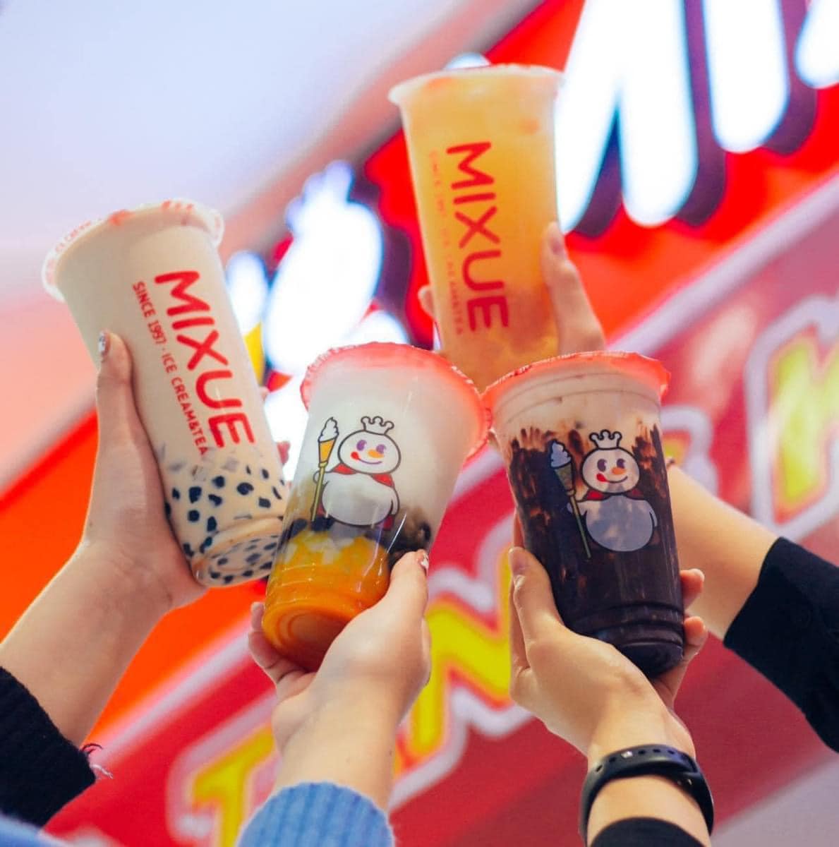 Ăn vặt Cẩm Phả Trà sữa tại Mixue Cẩm Phả