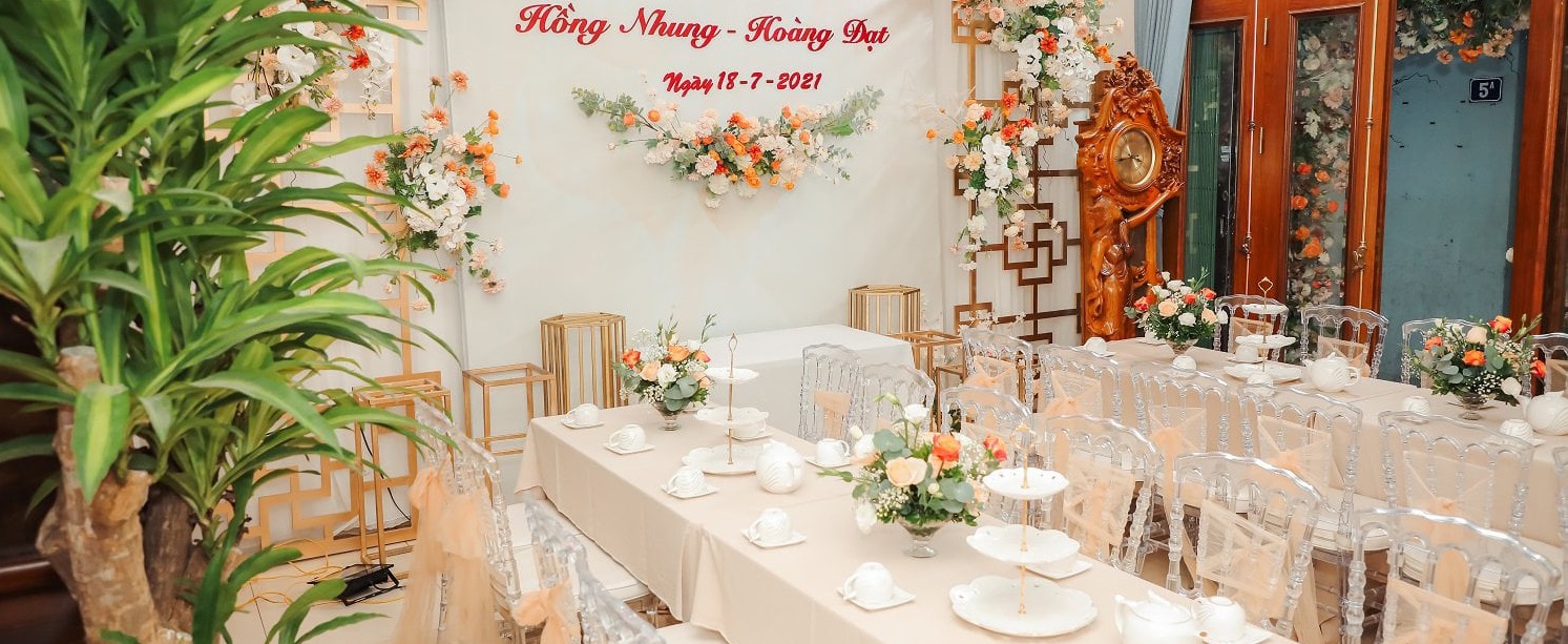 Vietnamese wedding tea ceremony