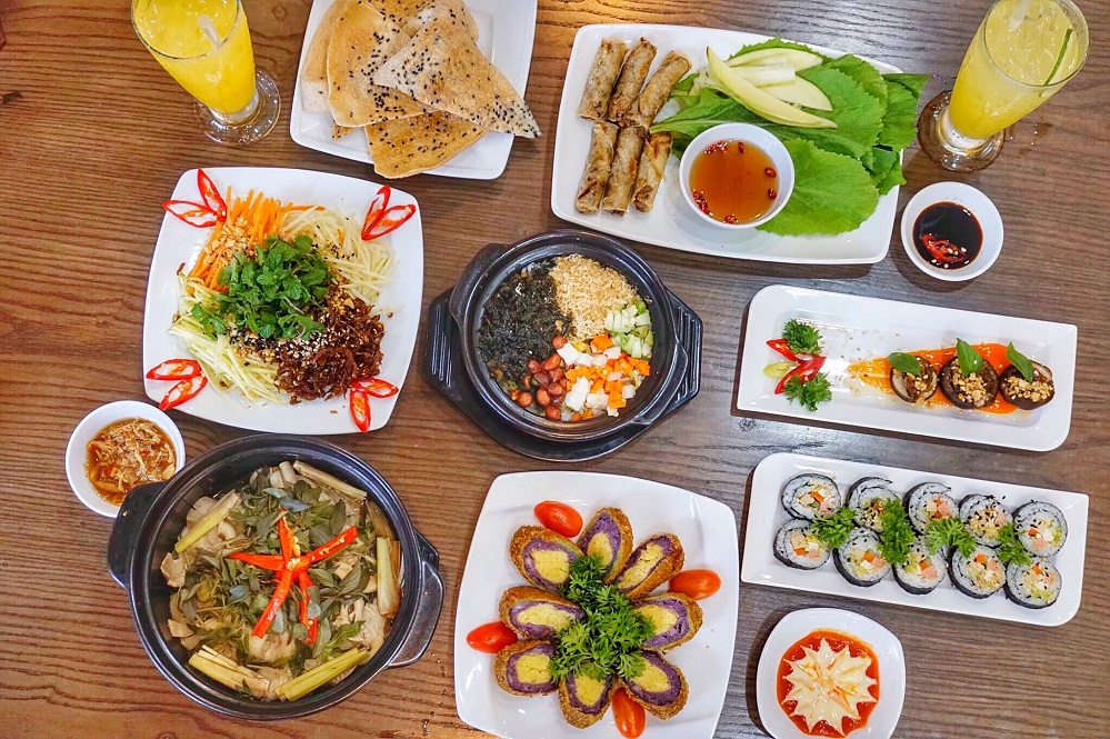 An Lac Tam vegetarian restaurant in Da nang