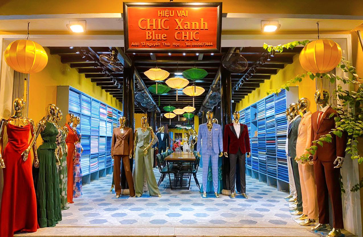 Hoi An tailors Blue Chic Tailor Hoi An