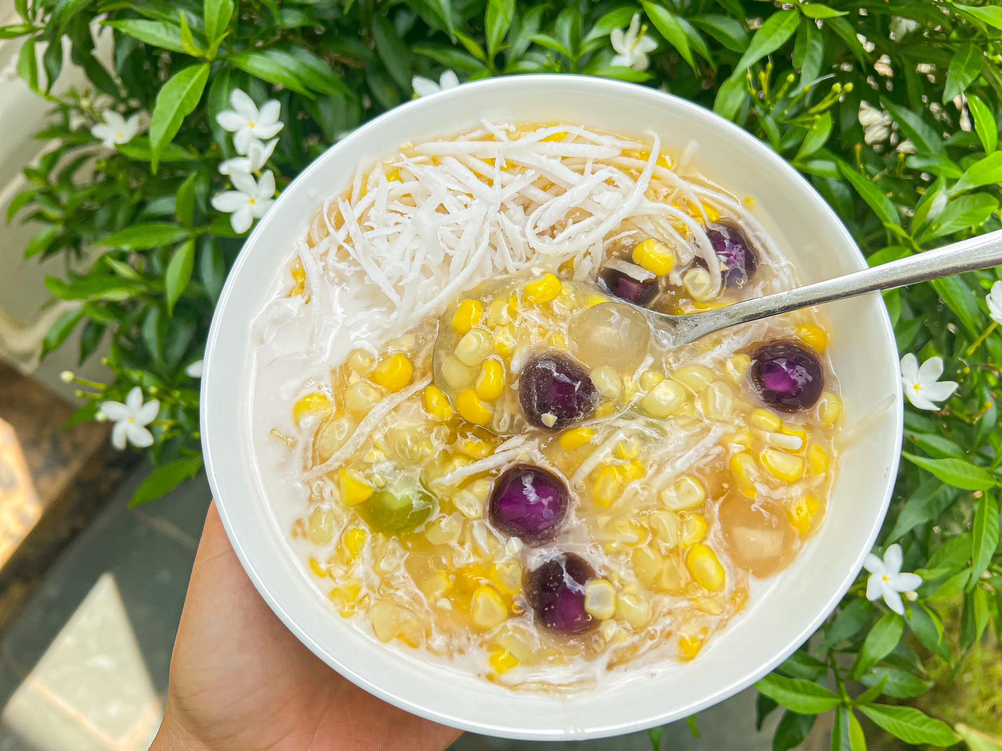 Vietnamese desserts Che bap