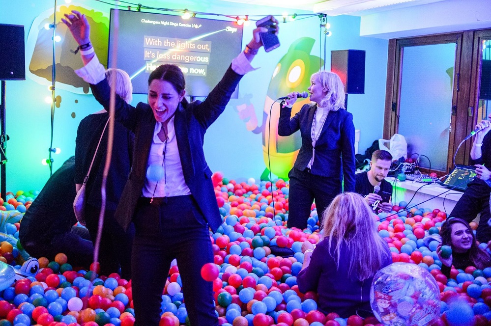 Karaoke Contest-themed company party ideas