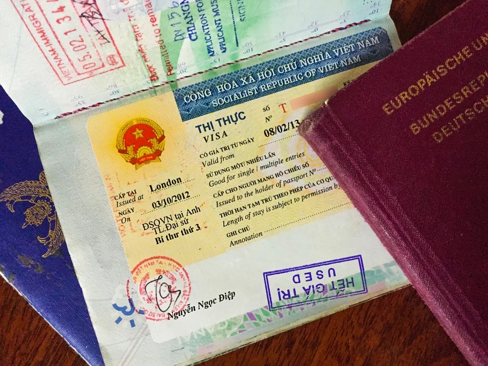 Vietnam entry visa on arrival