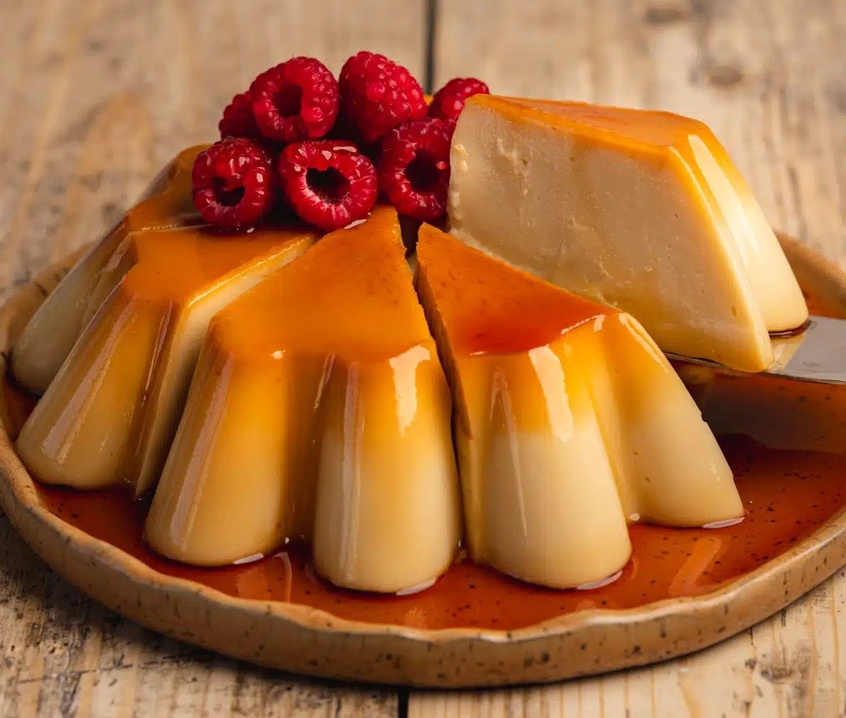 Vietnamese desserts Vietnamese flan cake