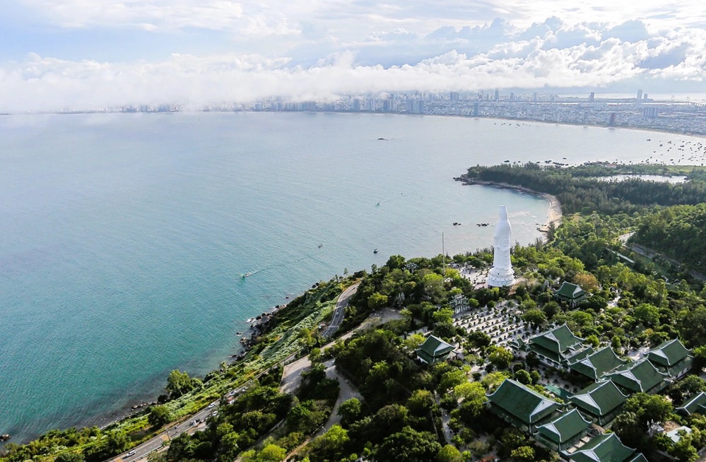 Lady Buddha Da Nang View from Lady Buddha Da Nang