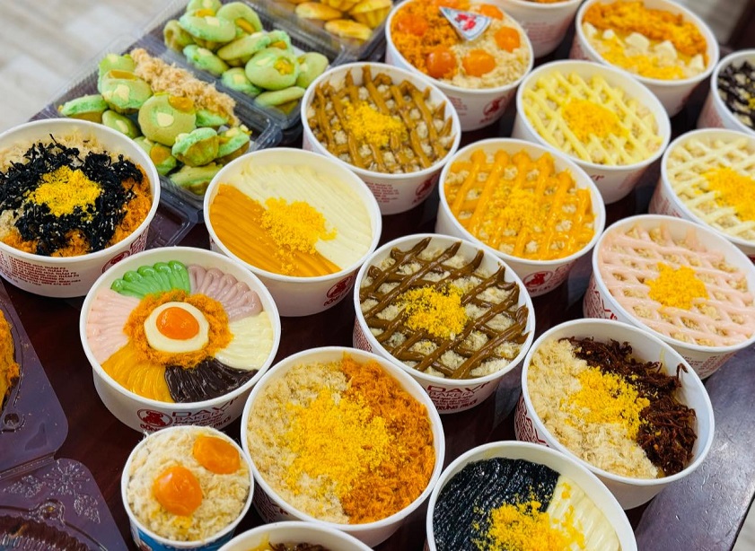 bánh bông lan trứng muối ngon Vũng Tàu