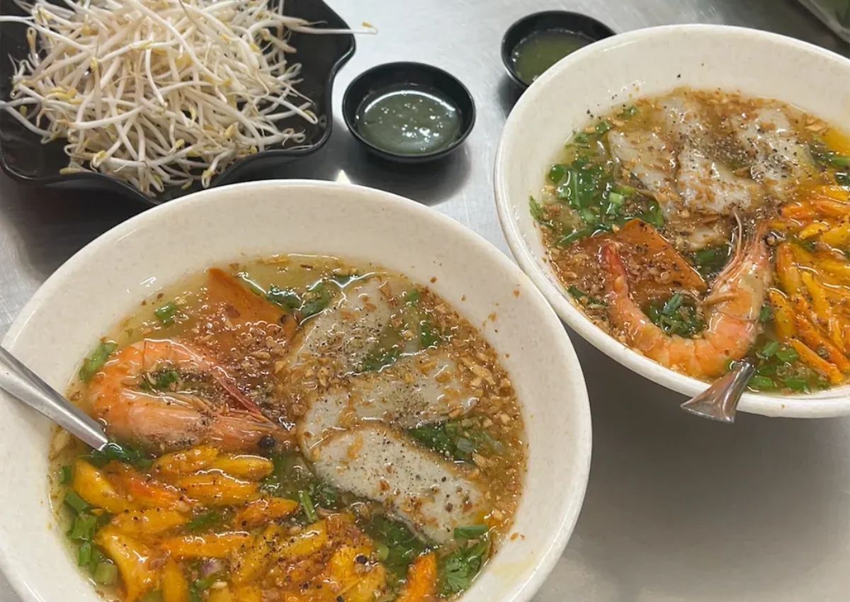 Bánh canh ghẹ ở Vũng Tàu Bà Ba