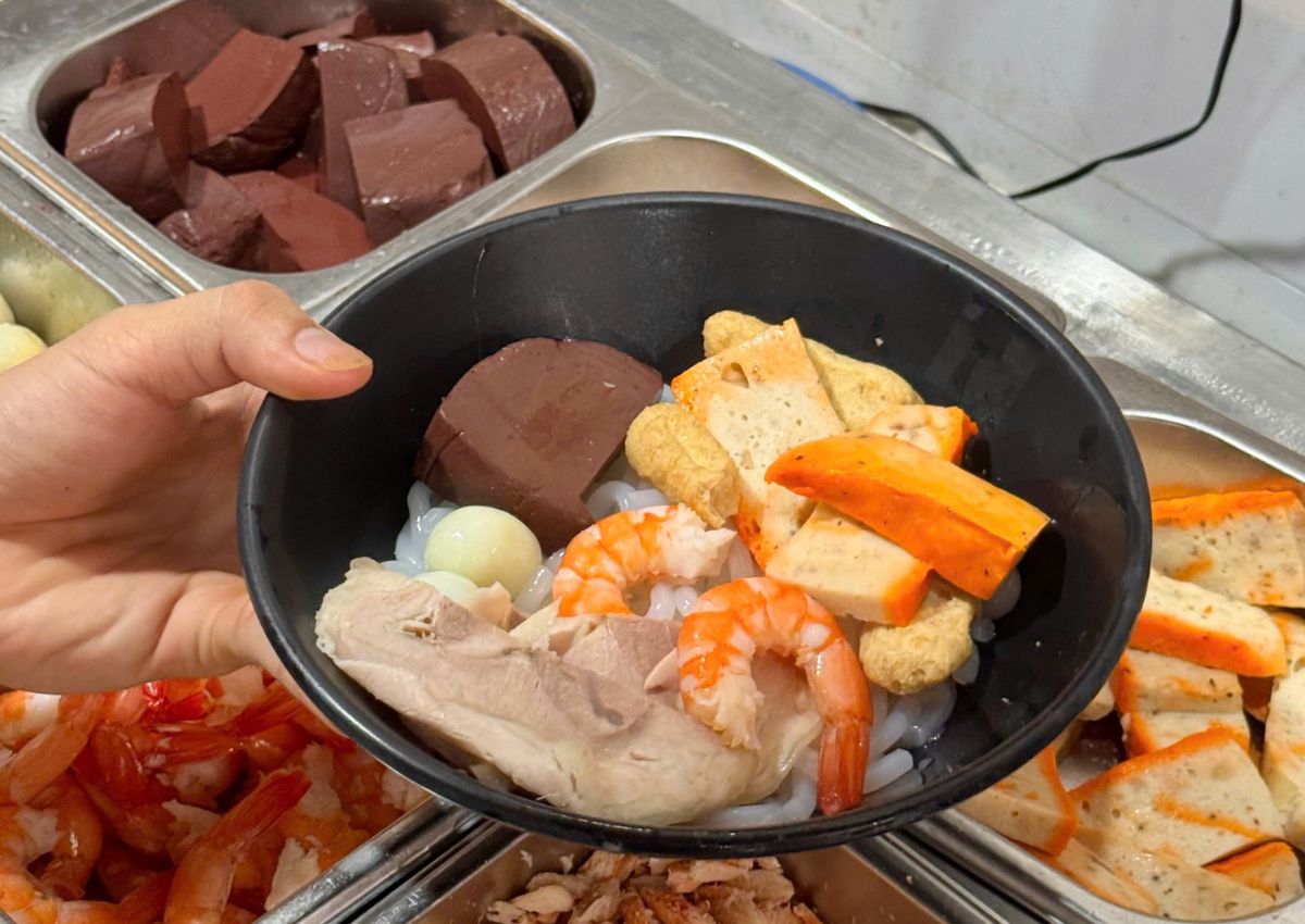 Bánh canh ghẹ Quận Nhất ở Vũng Tàu