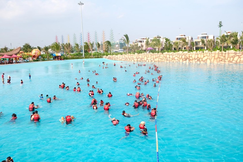 Hải đăng Vũng Tàu bể tạo sóng công viên Grand Park