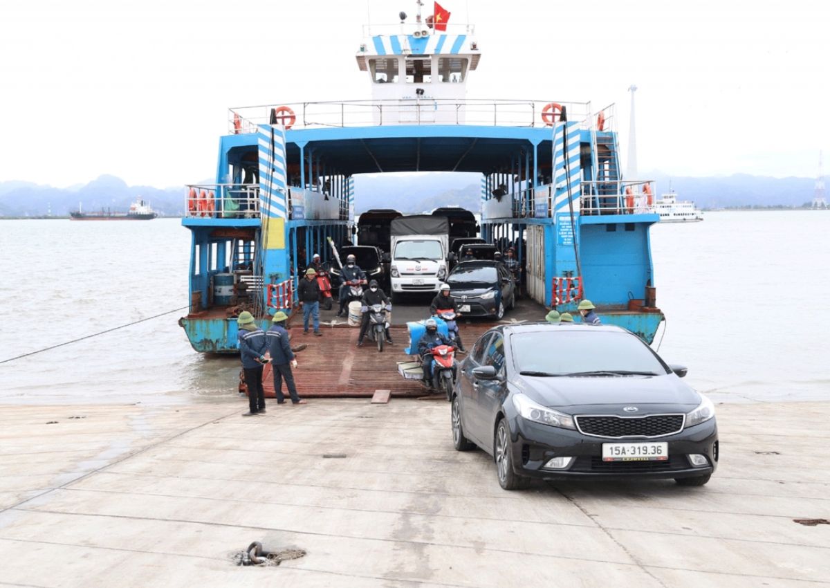 Bến phà Đồng Bài Hải Phòng