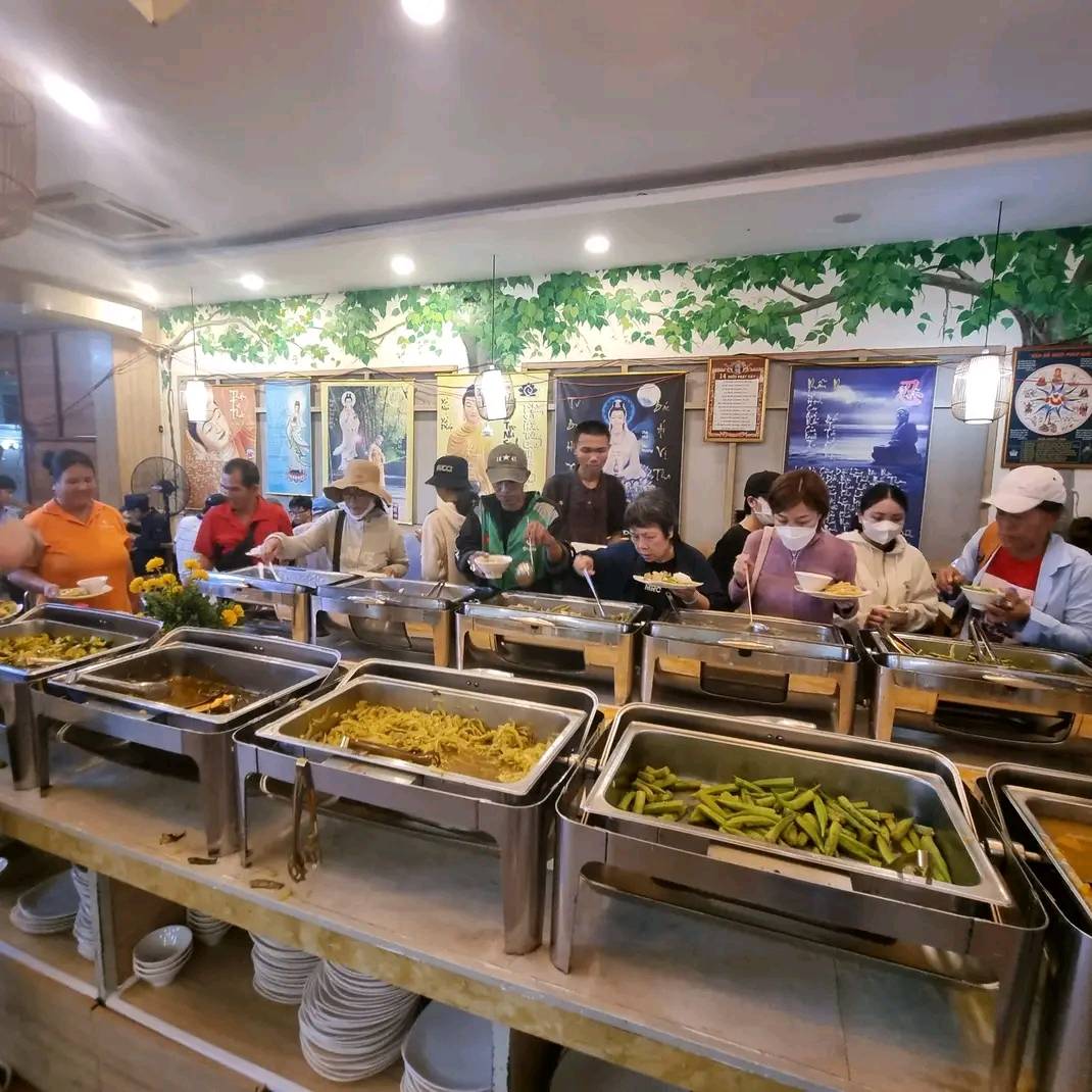 Buffet chay Quận 1 Mãn Tự