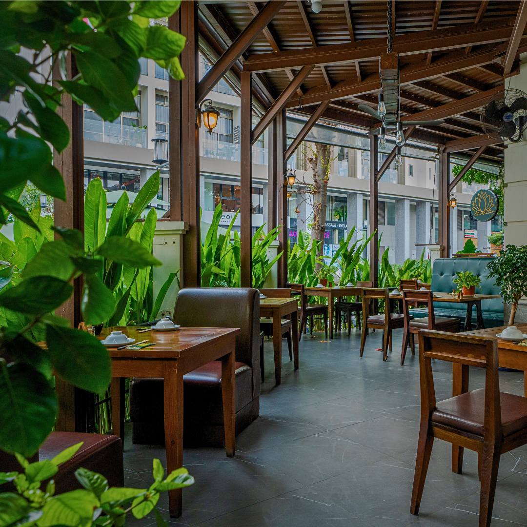 buffet chay Quận 7