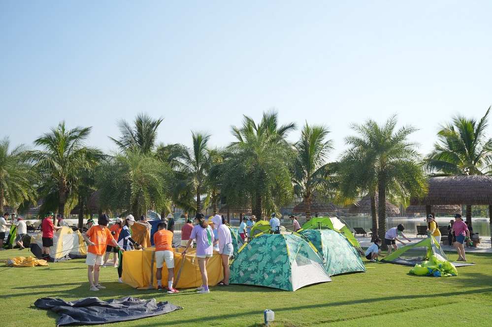 cắm trại team building ở Ocean City