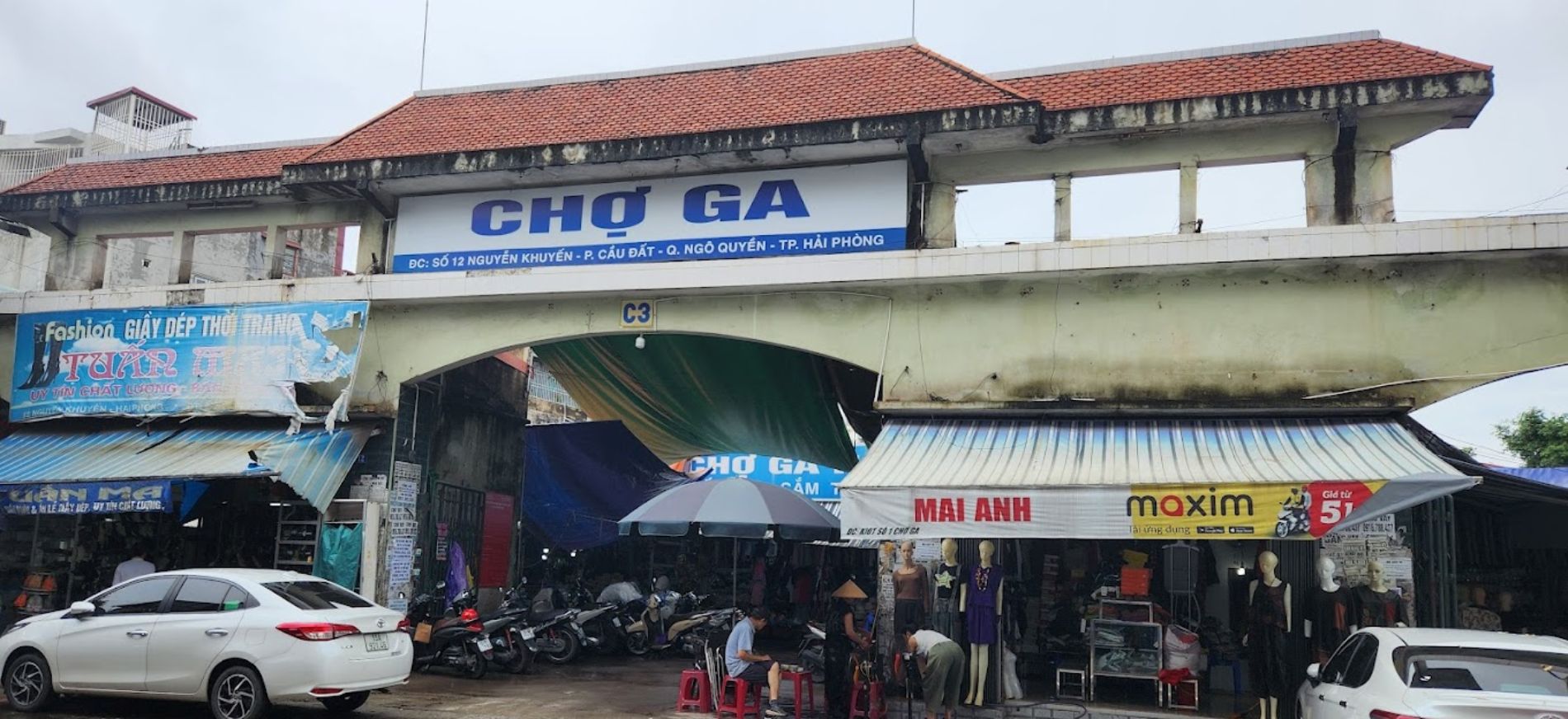 Chợ ga Hải Phòng