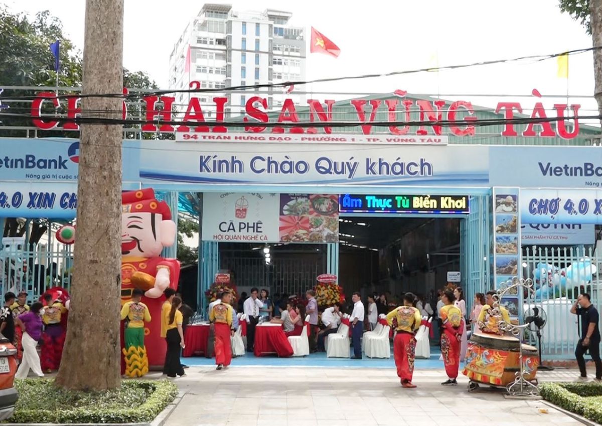 Chợ hải sản 4.0 Vũng Tàu