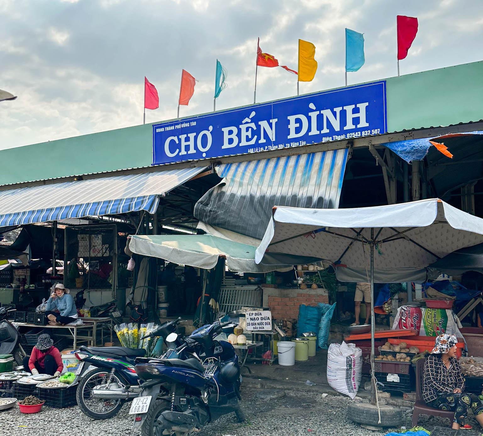 Chợ hải sản Bến Đình Vũng Tàu