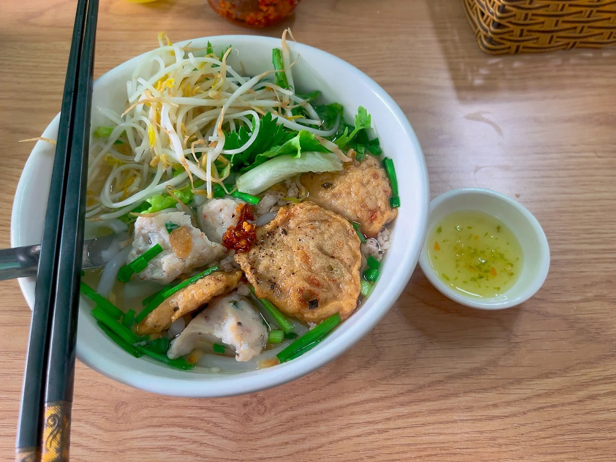 Hủ tiếu mực ngon ở Vũng Tàu