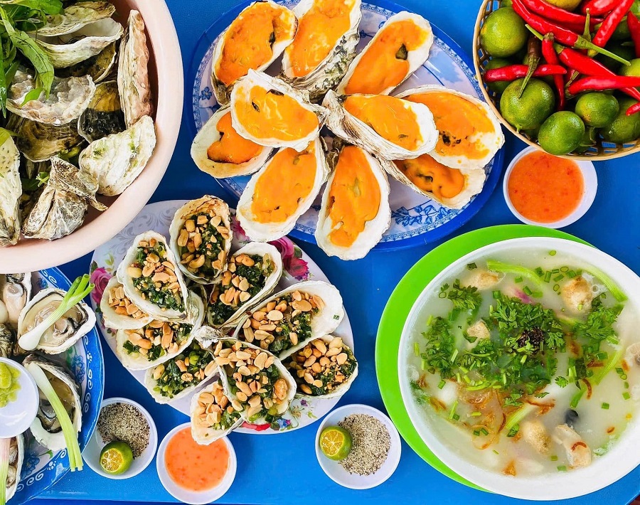 Món ngon quán ốc Bao La 