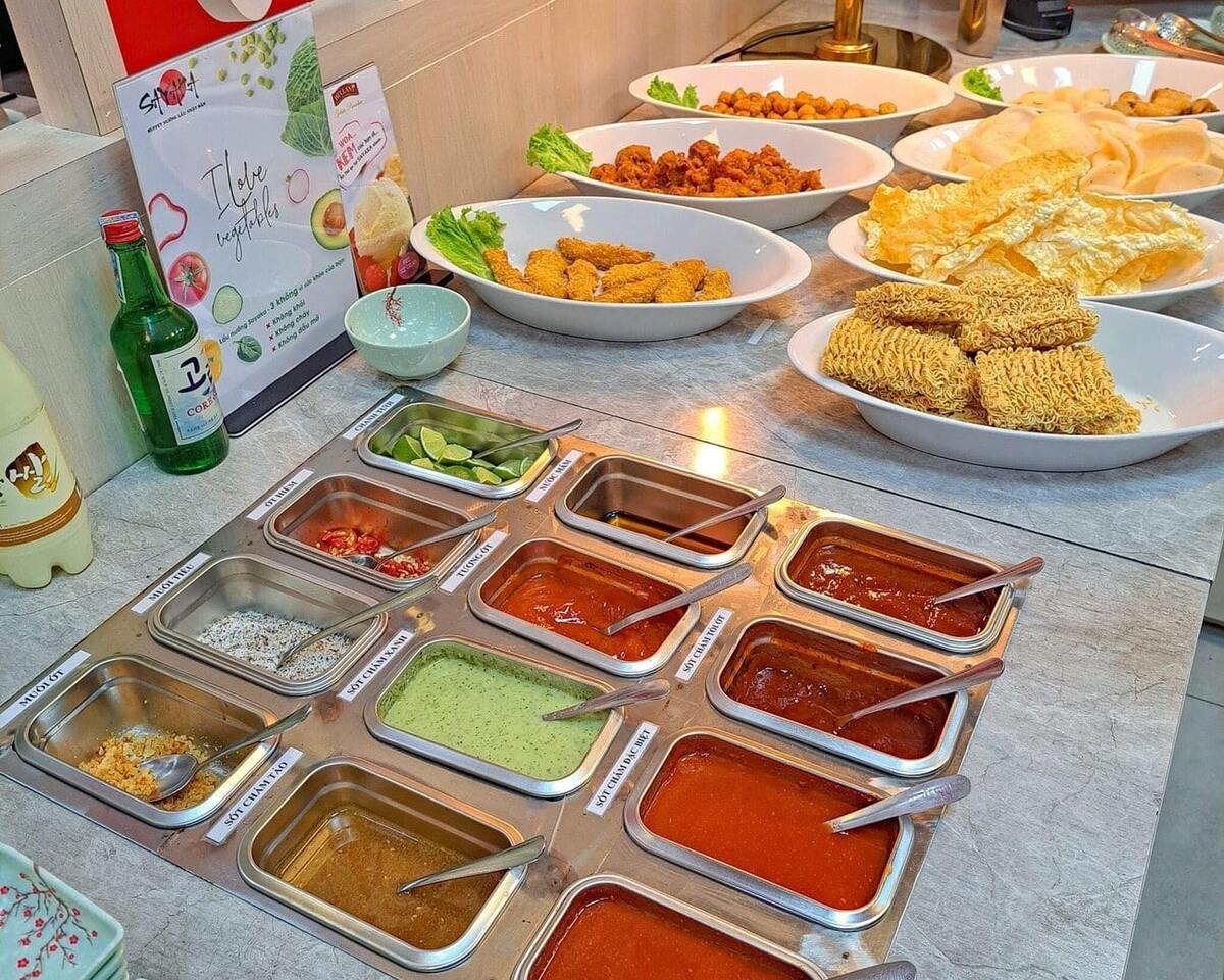 nhà hàng buffet lẩu nướng Quận 7