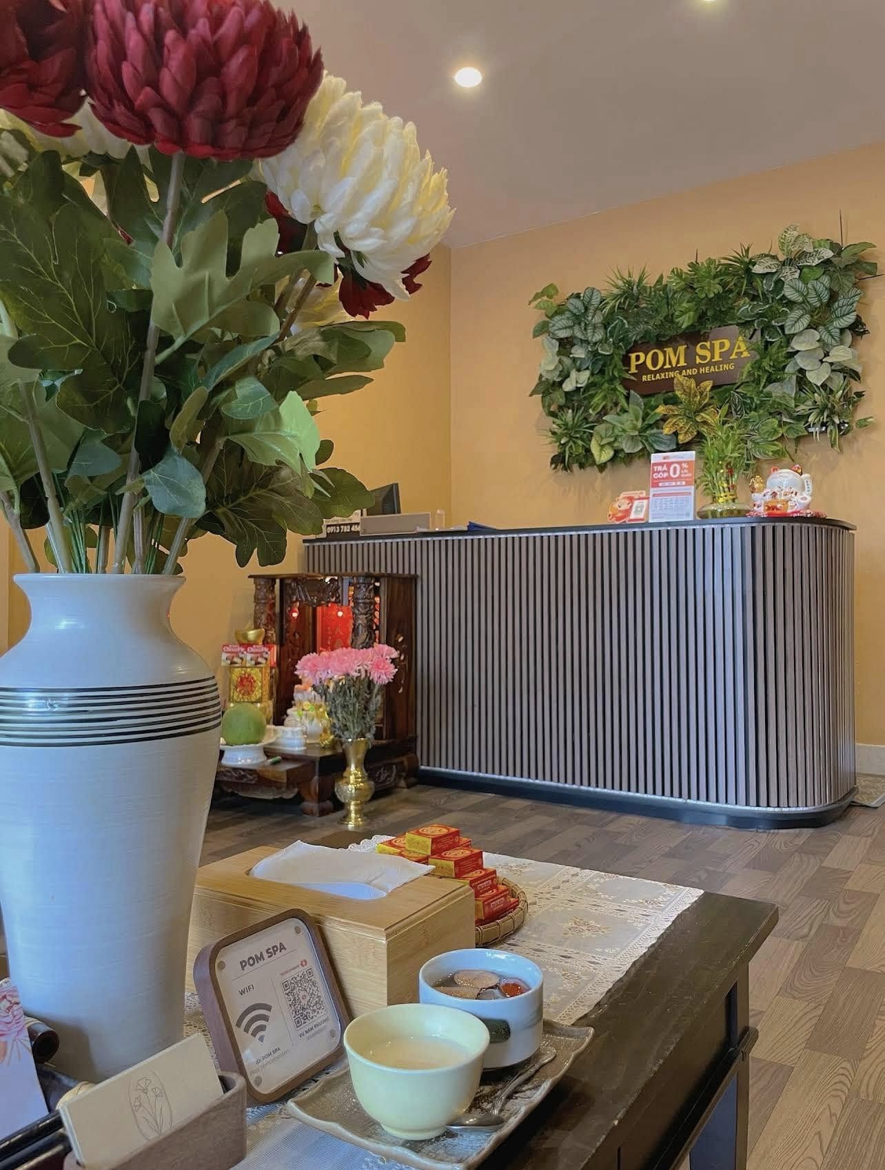 Gội đầu dưỡng sinh Vũng Tàu POM Spa