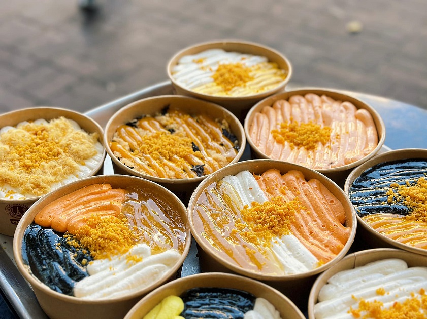 review bánh bông lan trứng muối Vũng Tàu