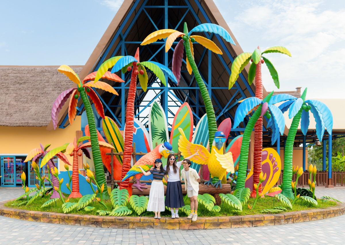 Xe đi Vũng Tàu Sống ảo ở công viên Grand Park