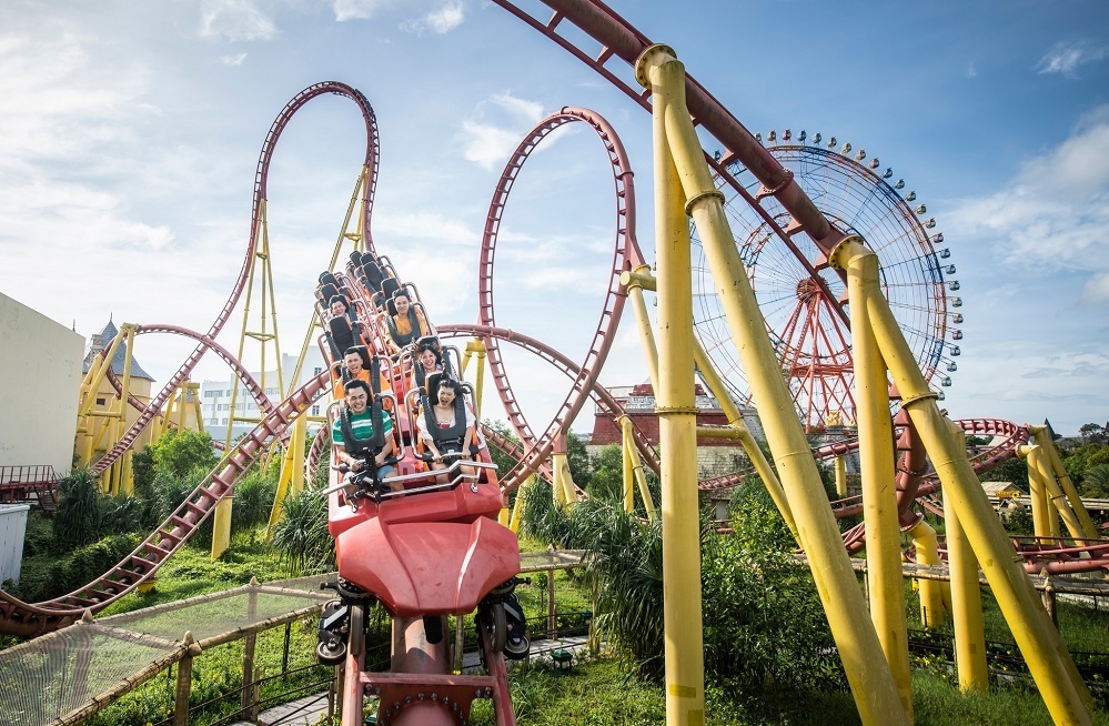 thrilling rides at VinWonders Phu Quoc