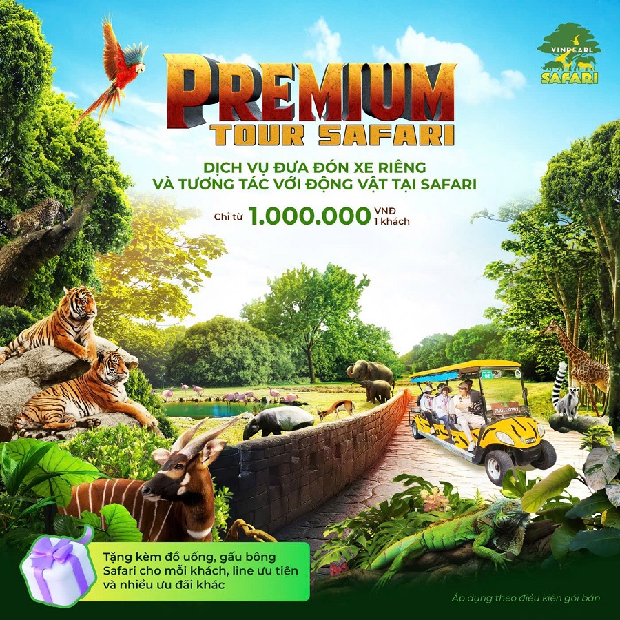 VIP Zoo Tour và Premium Tour