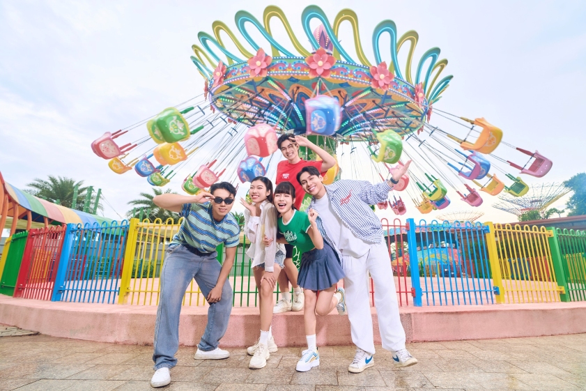 Vui chơi tại công viên Grand Park