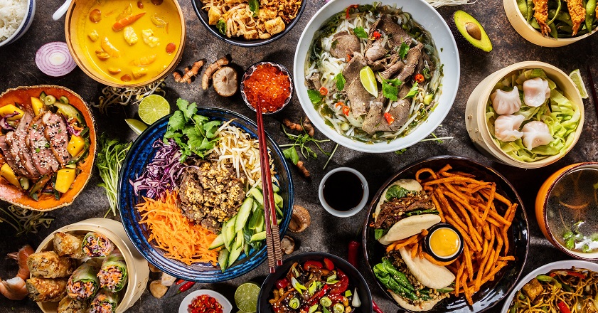 facts about Asia Asia delights the senses with its vibrant cuisine