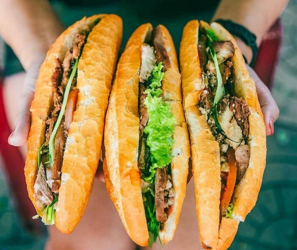 Breakfast in Vietnam Banh mi is among the best traditional Vietnamese breakfast foods