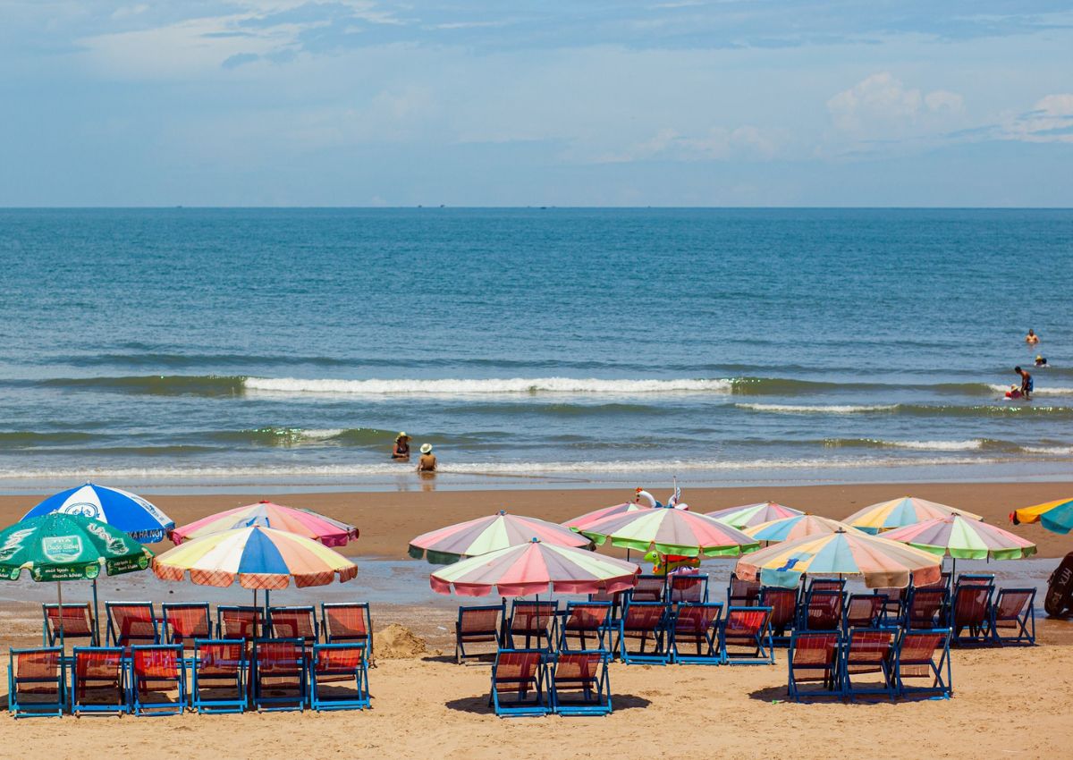 Bãi Sau mùa nắng đẹp