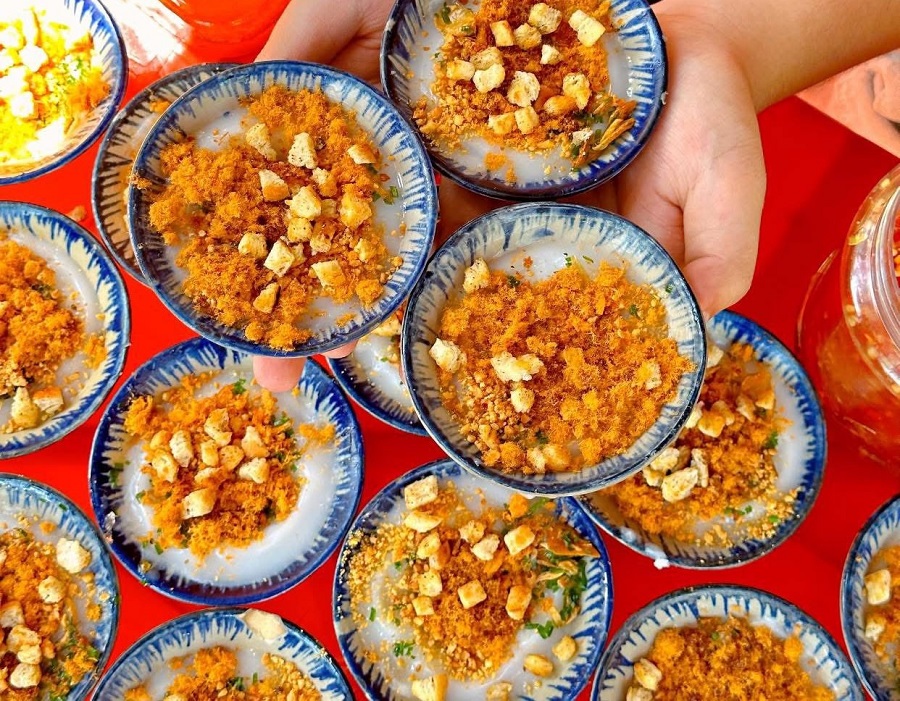 Bánh bèo chén Vũng Tàu quán Cô Kim