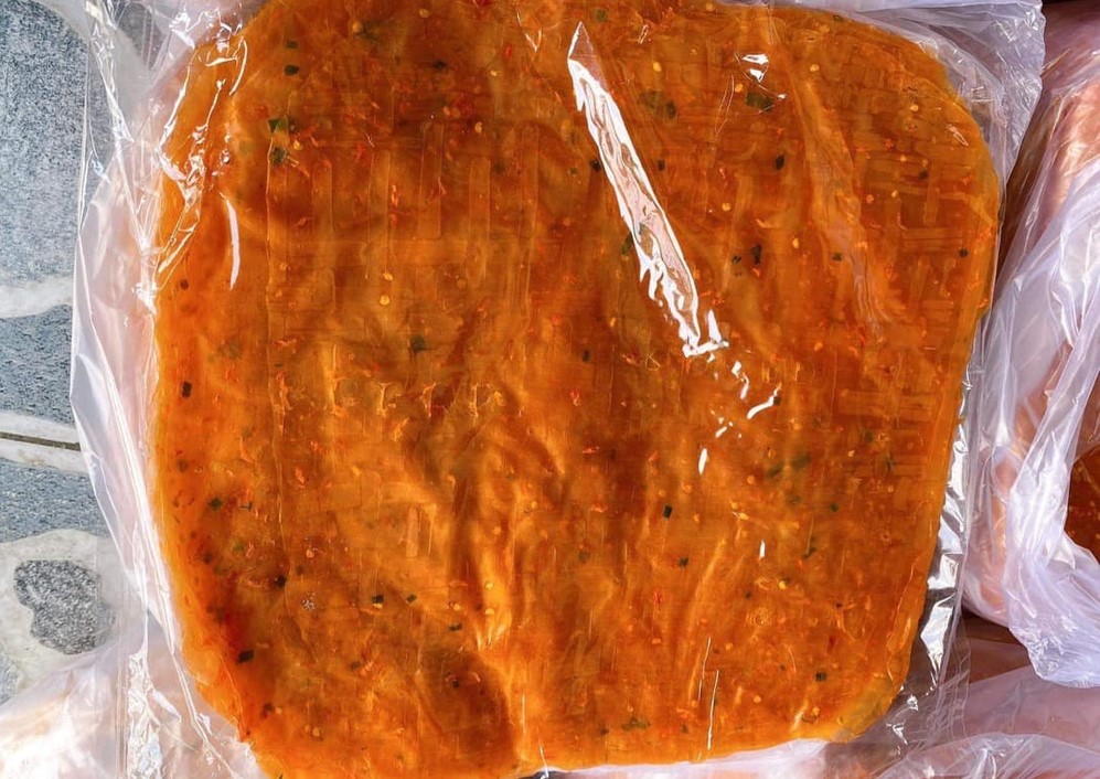 Bánh tráng đỏ Tây Ninh