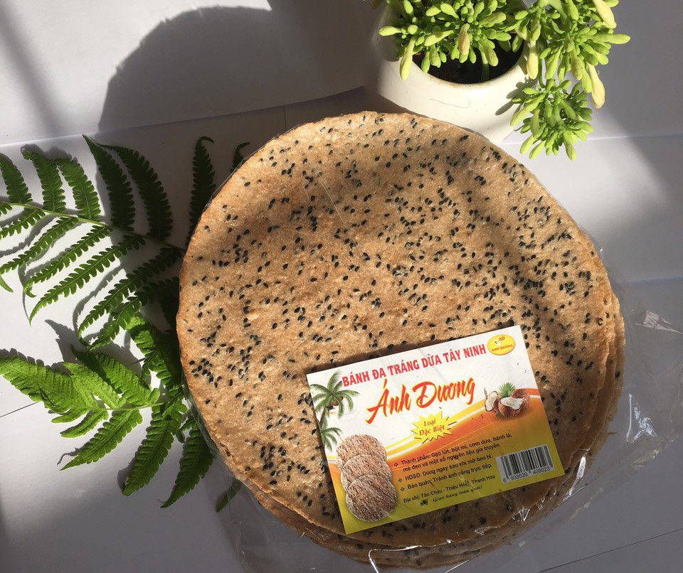 Bánh tráng dừa Tây Ninh
