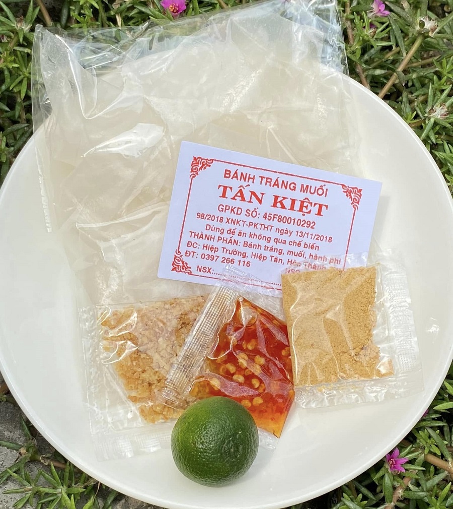 Bánh tráng Tấn Kiệt Tây Ninh