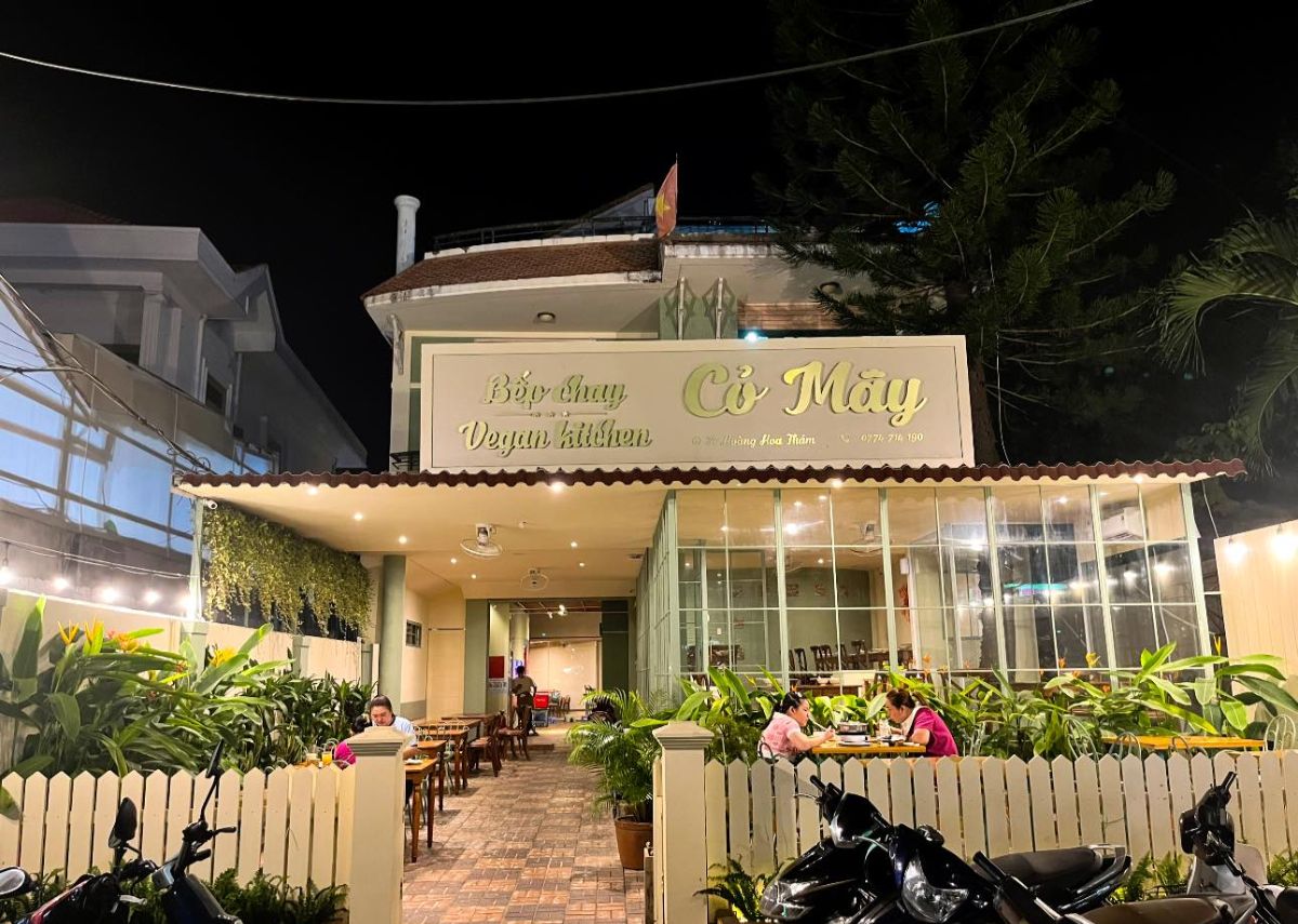 Quán cơm ngon Vũng Tàu Bếp chay Cỏ Mây Vũng Tàu