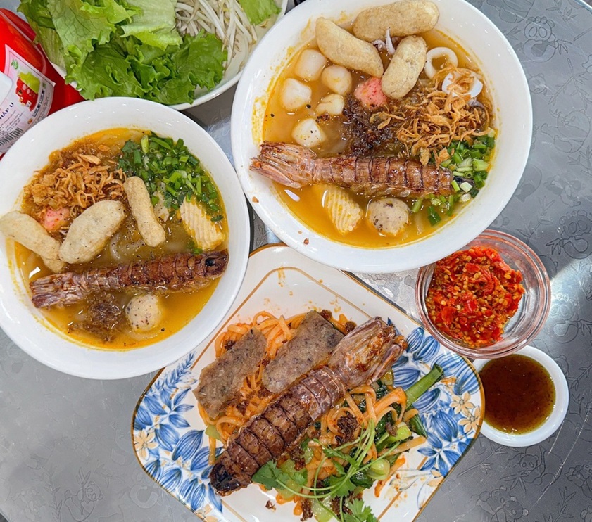 bún bề bề Vũng Tàu đậm đà