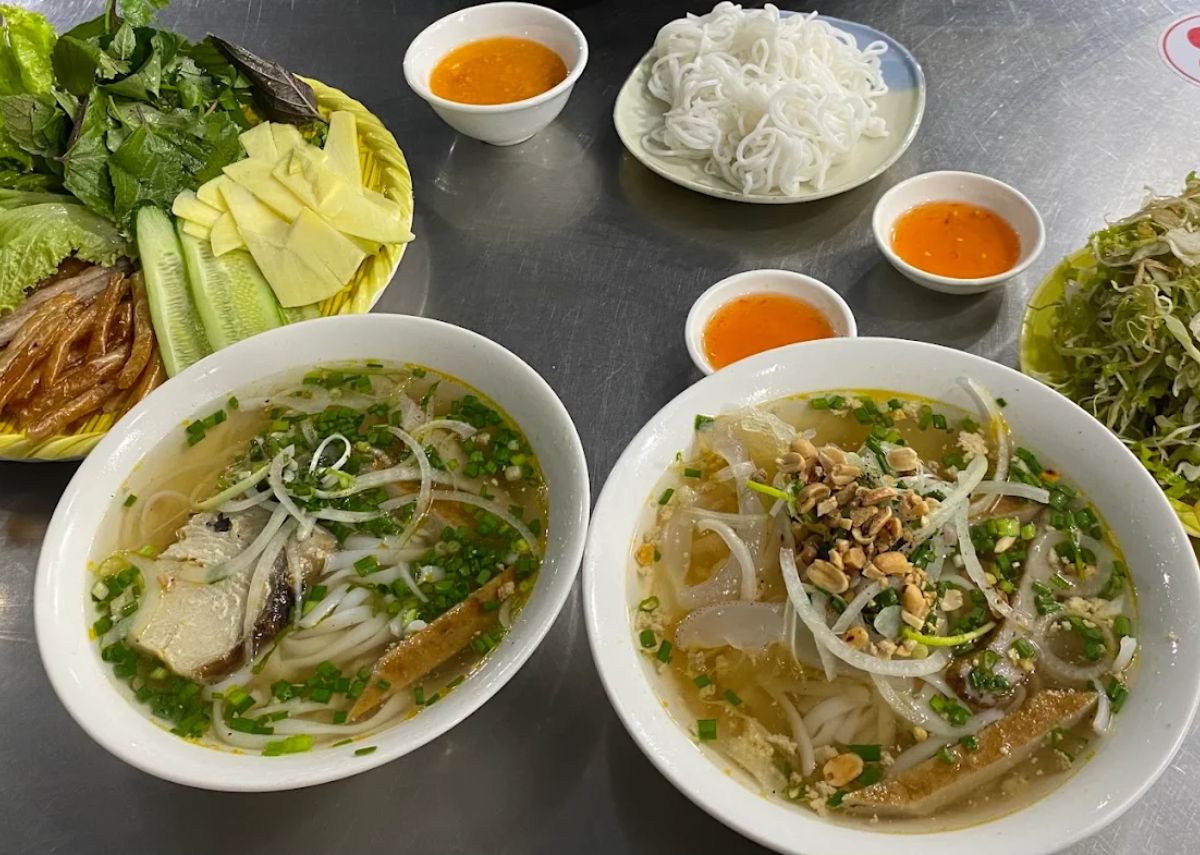 Bún chả cá Nha Trang Vũng Tàu
